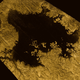 Ligeia Mare, el segundo mar más grande de Titán. (Foto: NASA/JPL-Caltech/ASI/Cornell)